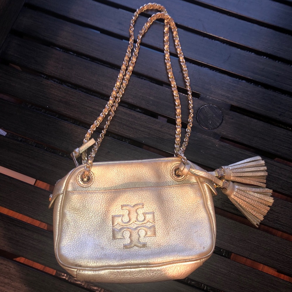 Tory Burch Gold Cross body
